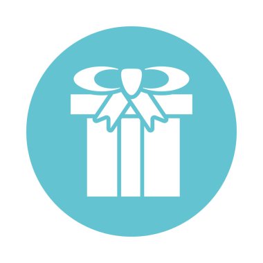 hediye kutusu mevcut blok biçimi simgesi