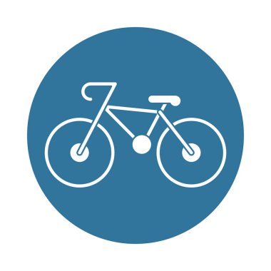 bicycle transport vehicle isolated icon
