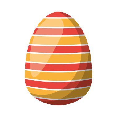 Düz çizgili Paskalya yumurtası