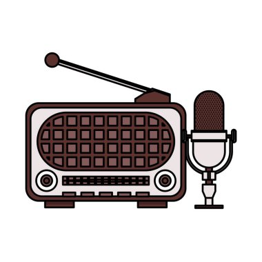 radyo ve mikrofon eski aygıtlar
