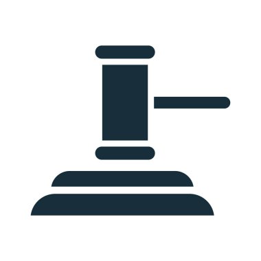 adalet çekici aygıtı siluet biçimi