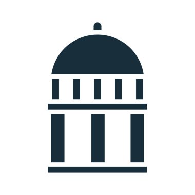 banka binası ön cephe siluet biçimi