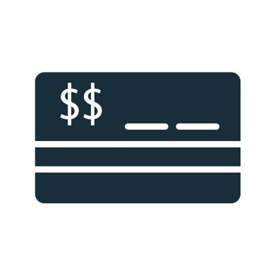 Kredi kartı ekonomisi siluet tarzı