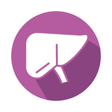 Mide insan organı blok biçimi simgesi