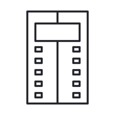 askeri silah tedarikçisi hattı ve biçim simgesini doldur