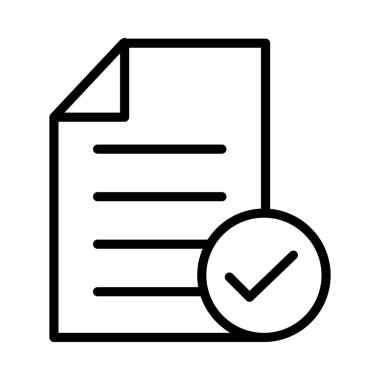 kağıt belge işaretli sembol