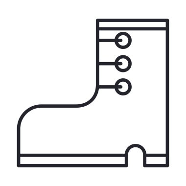 askeri çizme çizgisi ve biçim simgesi