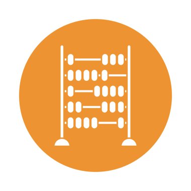 Keskin nişancı silahı askeri güç hattı ve biçim simgesini doldur