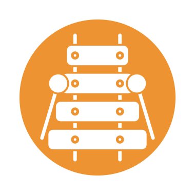 roket fırlatıcı askeri güç hattı ve biçim simgesini doldur