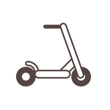 kaykay tahtası oyuncak çizgisi biçimi simgesi