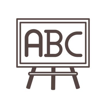 Alfabe biçimli karatahta