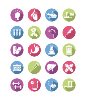 tıbbî engelleme biçimi simgeleri demeti