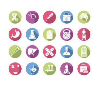 tıbbî engelleme biçimi simgeleri demeti