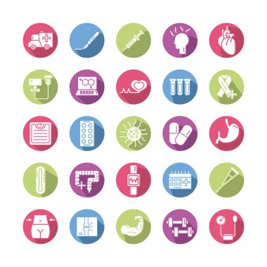 tıbbî engelleme biçimi simgeleri demeti