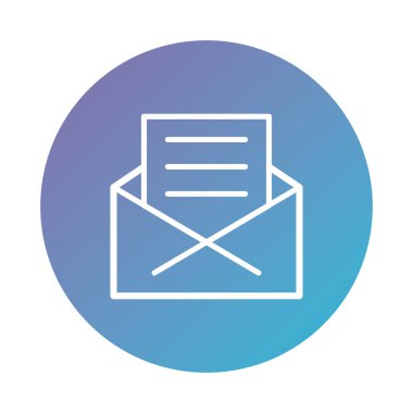 envelope mail postal service degraded style