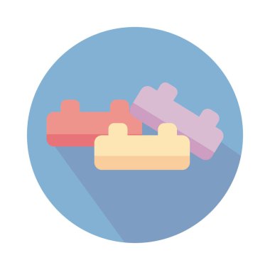 bulmaca çocuk oyuncak blok biçimi simgesini engeller