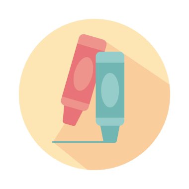 Pastel boya okulu malzeme engelleme simgesi