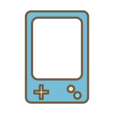 Video oyunu çocuk oyuncağı blok biçimi simgesi