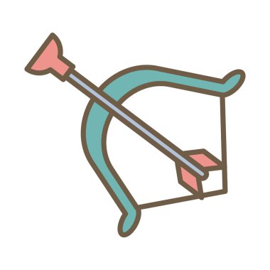 Kemer ve ok oyuncak blok biçimi