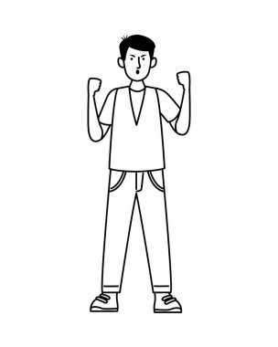 Avatar karakterini protesto eden aktivist adam