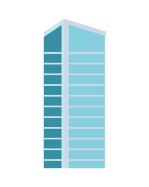 Pencereleri izole edilmiş simgeye sahip bina