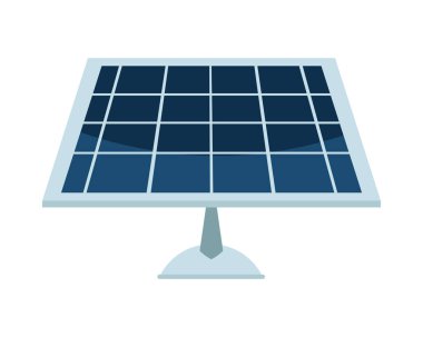 solar panel device isolated icon