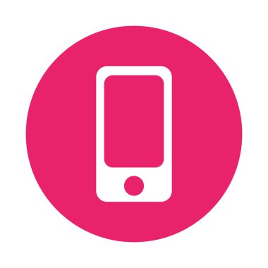 akıllı telefon aygıtı teknolojisi izole edilmiş simge