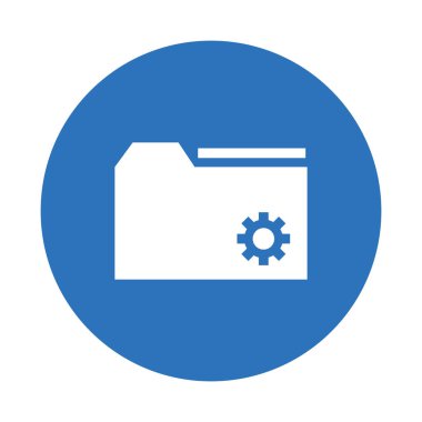 dizin dosyası belgesi izole edilmiş simge