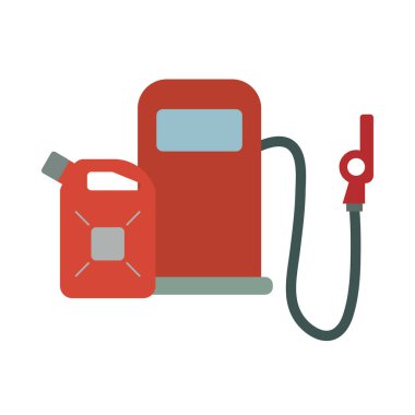 istasyon servis yağı izole edilmiş simgesi