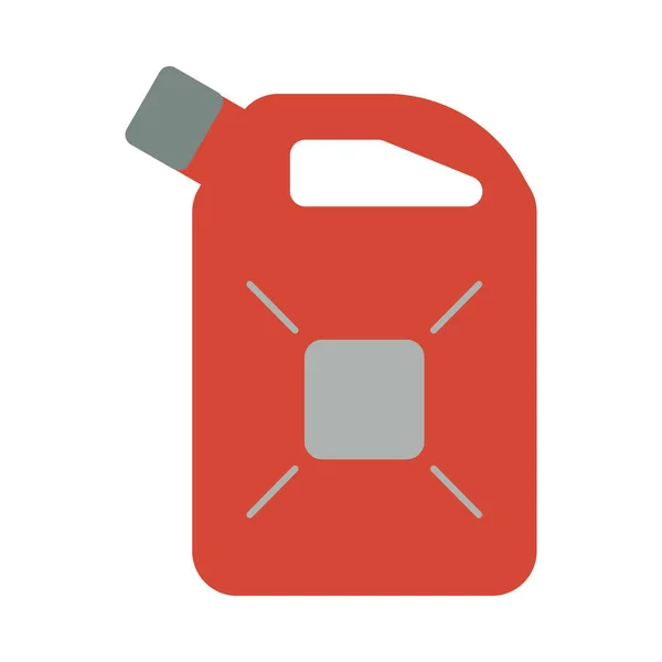 Галон нафтовий бак ізольована ікона — стоковий вектор