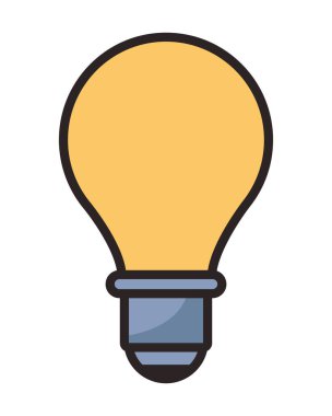 ampul ışığı enerji izole simgesi