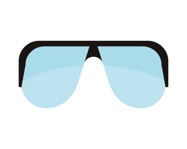 Gafas gafas de protección icono aislado — Vector de stock