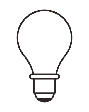 ampul ışığı enerji izole simgesi