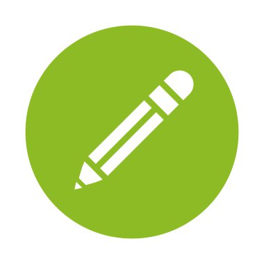 Grafit izole kalem simge