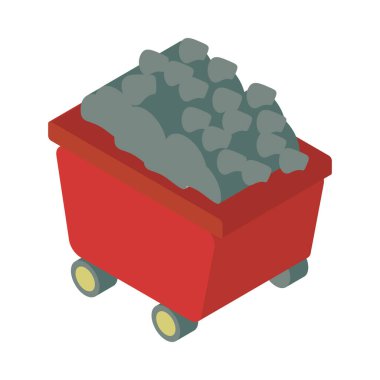 Kömür vagonu taşıma simgesi izole edildi