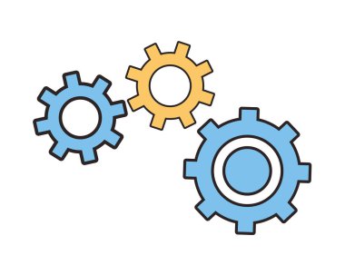 şanzıman ayarları makinesi izole edilmiş simge