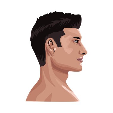 Genç adam profili Avatar karakteri