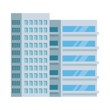 Pencereleri izole edilmiş simgeye sahip bina