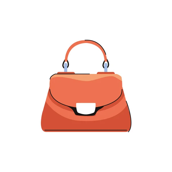 Handtasche Mode weibliche Accessoire Ikone — Stockvektor