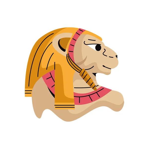 エジプトのバステット神のキャラクター孤立したアイコン — ストックベクタ