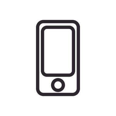 akıllı telefon aygıtı satır biçimi simgesi