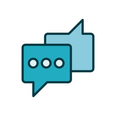 konuşma kabarcığı iletisi biçimi simgesi