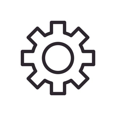 dişli ayarları ayarlama çizgisi biçimi simgesi