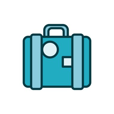 Portföy evrak belgeleri satır biçimi simgesi