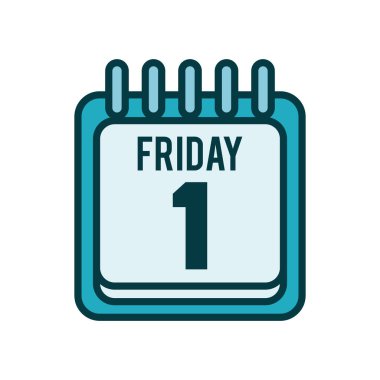 Cuma bir takvim satırı biçimi simgesi