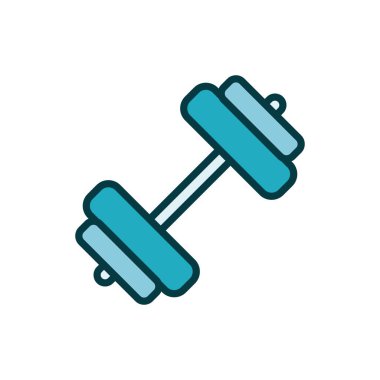 dambıl spor salonu tarzı simgesi