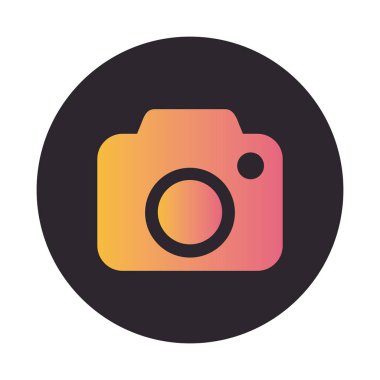 kamera fotoğrafçılık blok biçimi simgesi