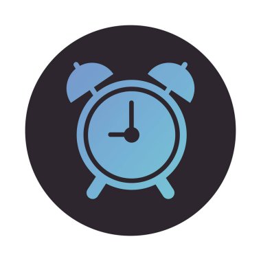 Alarm saat blok biçim simgesi