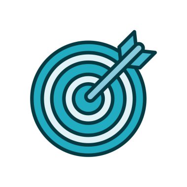 hedef ok satır biçimi simgesi