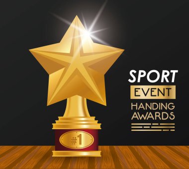 Spor etkinliği ödülü posteri